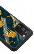 Samsung A-02s Leaf Leopar Tasarımlı Glossy Telefon Kılıfı