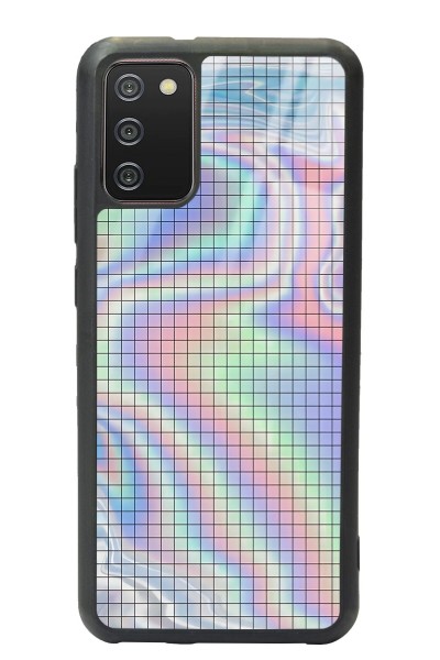 Samsung A-02s Neon Dama Tasarımlı Glossy Telefon Kılıfı