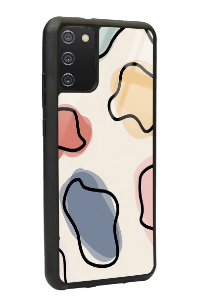 Samsung A-02s Nude Milky Tasarımlı Glossy Telefon Kılıfı