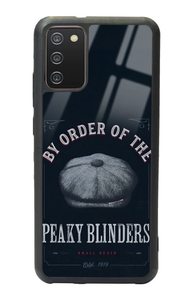 Samsung A-02s Peaky Blinders Cap Tasarımlı Glossy Telefon Kılıfı