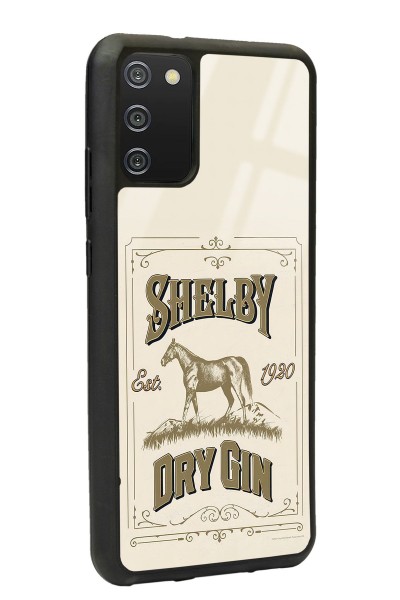 Samsung A-02s Peaky Blinders Shelby Dry Gin Tasarımlı Glossy Telefon Kılıfı