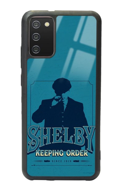 Samsung A-02s Peaky Blinders Shelby Tasarımlı Glossy Telefon Kılıfı