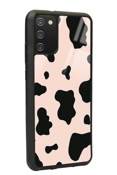 Samsung A-02s Pink Milky Tasarımlı Glossy Telefon Kılıfı