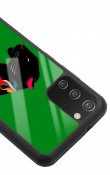 Samsung A-02s Renkli Leopar Tasarımlı Glossy Telefon Kılıfı