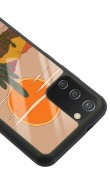 Samsung A-02s Retro Kaktüs Güneş Tasarımlı Glossy Telefon Kılıfı