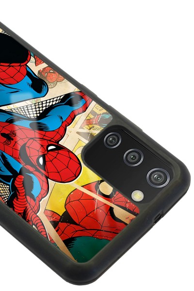 Samsung A-02s Spider-man Örümcek Adam Tasarımlı Glossy Telefon Kılıfı