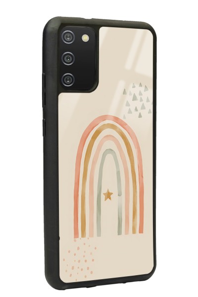 Samsung A-02s Suluboya Art Tasarımlı Glossy Telefon Kılıfı