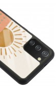 Samsung A-02s Suluboya Güneş Tasarımlı Glossy Telefon Kılıfı