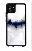 Samsung A-03 Beyaz Batman Tasarımlı Glossy Telefon Kılıfı
