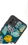 Samsung A-03 Color Leaf Tasarımlı Glossy Telefon Kılıfı