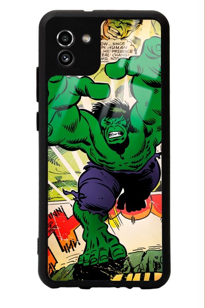 Samsung A-03 Hulk Tasarımlı Glossy Telefon Kılıfı