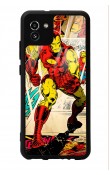 Samsung A-03 Iron Man Demir Adam Tasarımlı Glossy Telefon Kılıfı