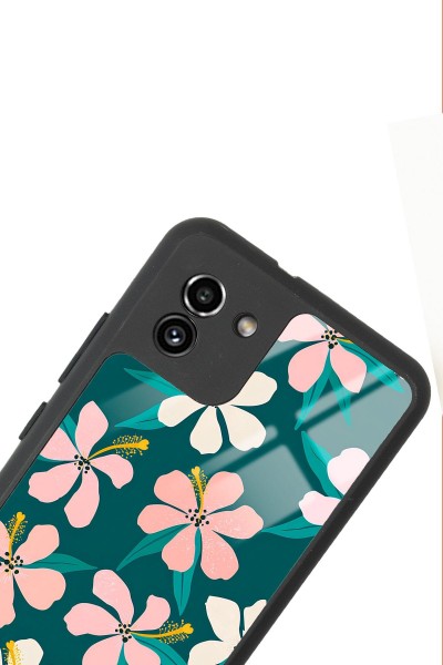 Samsung A-03 Leaf Flovers Tasarımlı Glossy Telefon Kılıfı