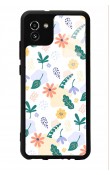 Samsung A-03 Minik Çiçekler Tasarımlı Glossy Telefon Kılıfı