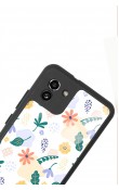 Samsung A-03 Minik Çiçekler Tasarımlı Glossy Telefon Kılıfı
