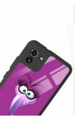 Samsung A-03 Purple Angry Birds Tasarımlı Glossy Telefon Kılıfı