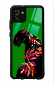 Samsung A-03 Renkli Leopar Tasarımlı Glossy Telefon Kılıfı