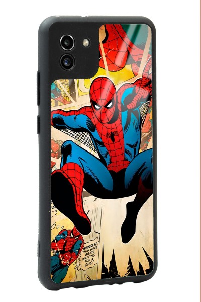 Samsung A-03 Spider-man Örümcek Adam Tasarımlı Glossy Telefon Kılıfı