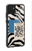 Samsung A-03 Zebra Matısse Tasarımlı Glossy Telefon Kılıfı