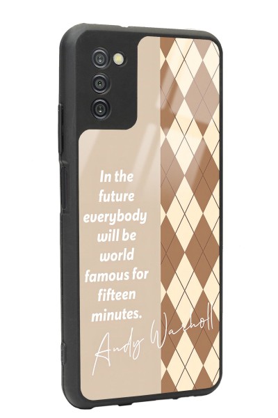 Samsung A-03s Andy Ekose Tasarımlı Glossy Telefon Kılıfı