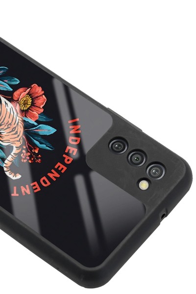 Samsung A-03s Bağımsız Kaplan Tasarımlı Glossy Telefon Kılıfı