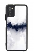 Samsung A-03s Beyaz Batman Tasarımlı Glossy Telefon Kılıfı