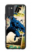 Samsung A-03s Black Panther Kara Panter Tasarımlı Glossy Telefon Kılıfı