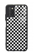 Samsung A-03s Damalı Tasarımlı Glossy Telefon Kılıfı