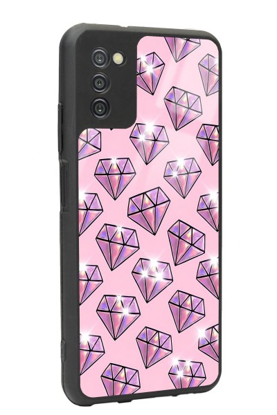 Samsung A-03s Diamond Tasarımlı Glossy Telefon Kılıfı