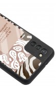 Samsung A-03s Emoji Zebra Tasarımlı Glossy Telefon Kılıfı
