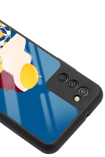 Samsung A-03s Lemon Woman Tasarımlı Glossy Telefon Kılıfı