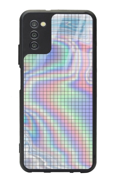 Samsung A-03s Neon Dama Tasarımlı Glossy Telefon Kılıfı