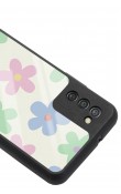 Samsung A-03s Nude Çiçek Tasarımlı Glossy Telefon Kılıfı