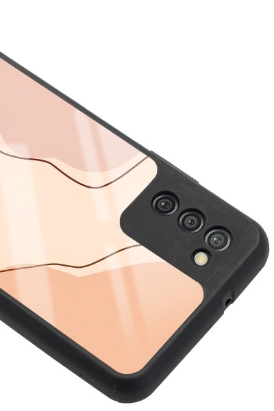 Samsung A-03s Nude Colors Tasarımlı Glossy Telefon Kılıfı