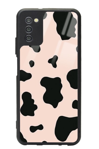 Samsung A-03s Pink Milky Tasarımlı Glossy Telefon Kılıfı