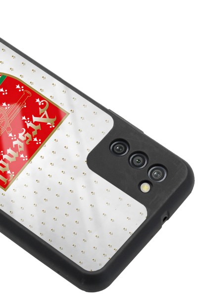Samsung A-03s Retro Arsenal Tasarımlı Glossy Telefon Kılıfı Uyumlu