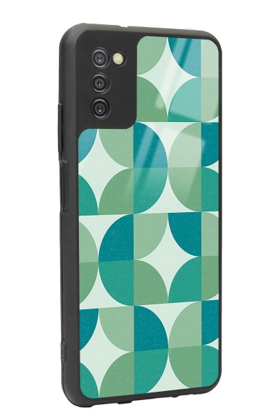 Samsung A-03s Retro Green Duvar Kağıdı Tasarımlı Glossy Telefon Kılıfı