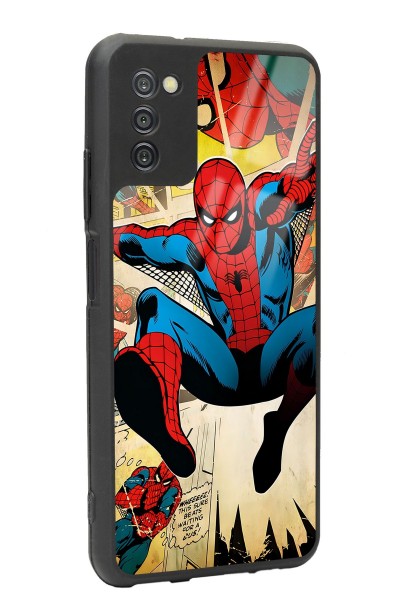 Samsung A-03s Spider-man Örümcek Adam Tasarımlı Glossy Telefon Kılıfı
