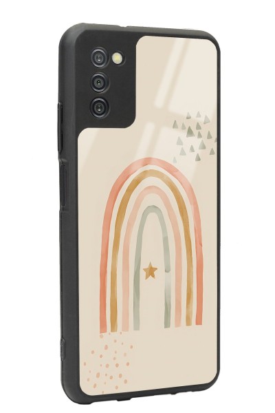 Samsung A-03s Suluboya Art Tasarımlı Glossy Telefon Kılıfı