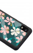 Samsung A-10 Leaf Flovers Tasarımlı Glossy Telefon Kılıfı