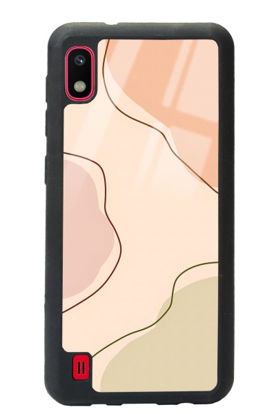 Samsung A-10 Nude Colors Tasarımlı Glossy Telefon Kılıfı