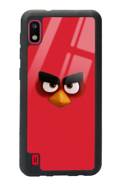 Samsung A-10 Red Angry Birds Tasarımlı Glossy Telefon Kılıfı
