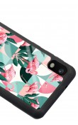 Samsung A-10 Retro Flamingo Duvar Kağıdı Tasarımlı Glossy Telefon Kılıfı