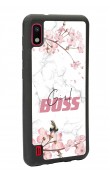 Samsung A-10 Sakura Girl Boss Tasarımlı Glossy Telefon Kılıfı