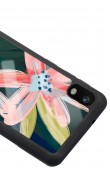 Samsung A-10 Suluboya Çiçek Tasarımlı Glossy Telefon Kılıfı