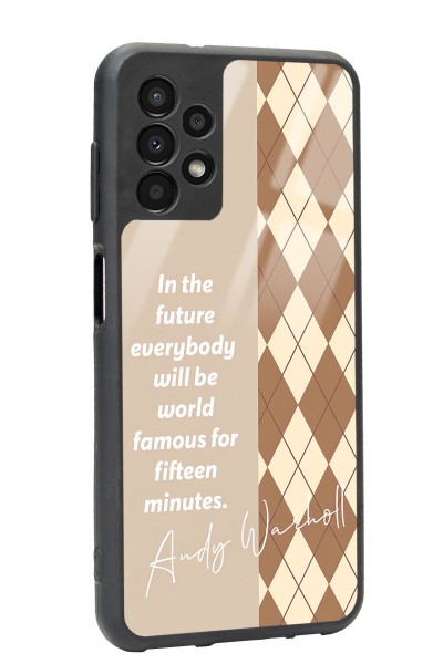 Samsung A-13 Andy Ekose Tasarımlı Glossy Telefon Kılıfı