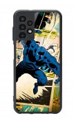 Samsung A-13 Black Panther Kara Panter Tasarımlı Glossy Telefon Kılıfı