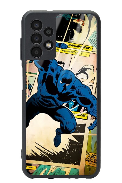 Samsung A-13 Black Panther Kara Panter Tasarımlı Glossy Telefon Kılıfı