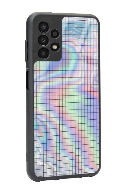 Samsung A-13 Neon Dama Tasarımlı Glossy Telefon Kılıfı