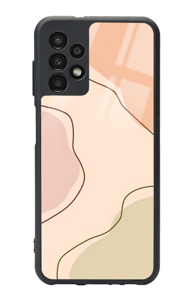 Samsung A-13 Nude Colors Tasarımlı Glossy Telefon Kılıfı